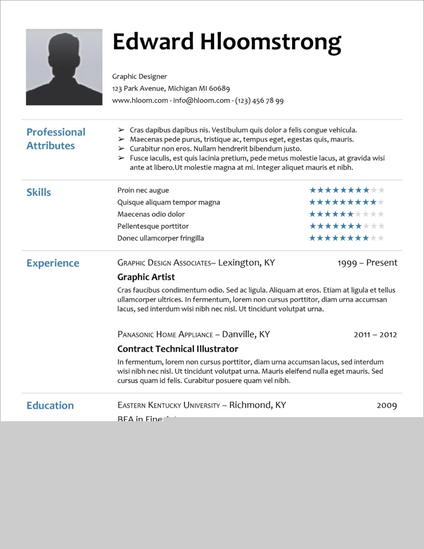 Elevate Your Job Search with Microsoft Office Professional Resume Templates