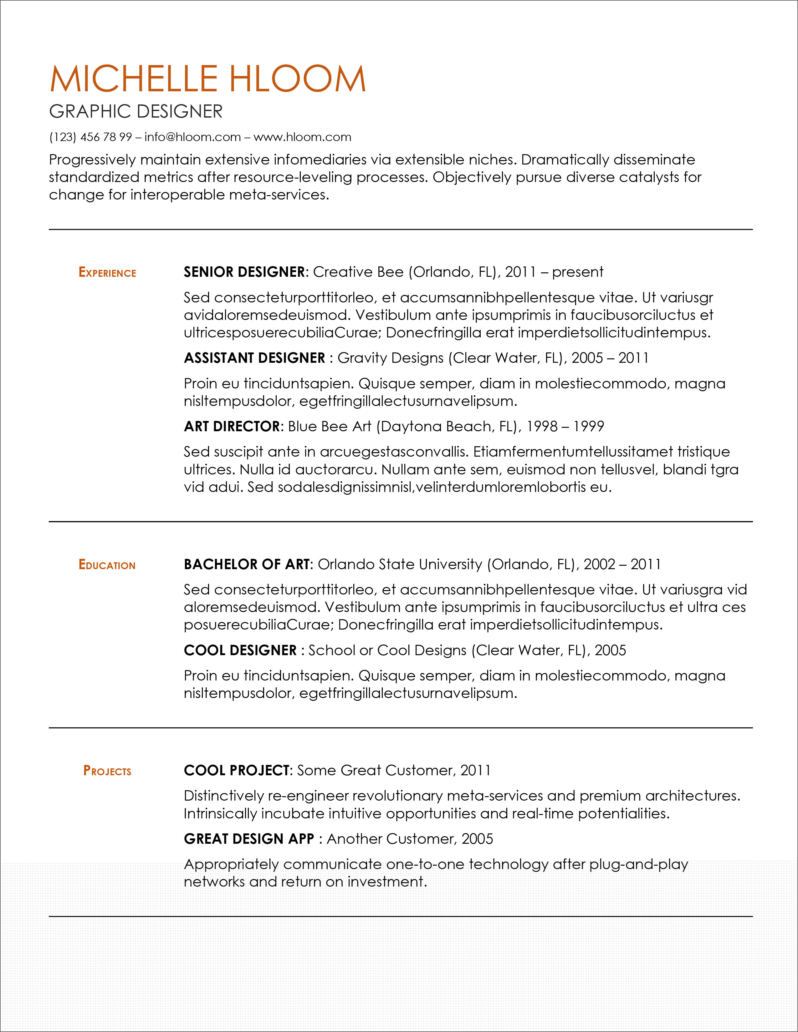 Unlock Your Career Potential with Microsoft Office Resume Templates 2014