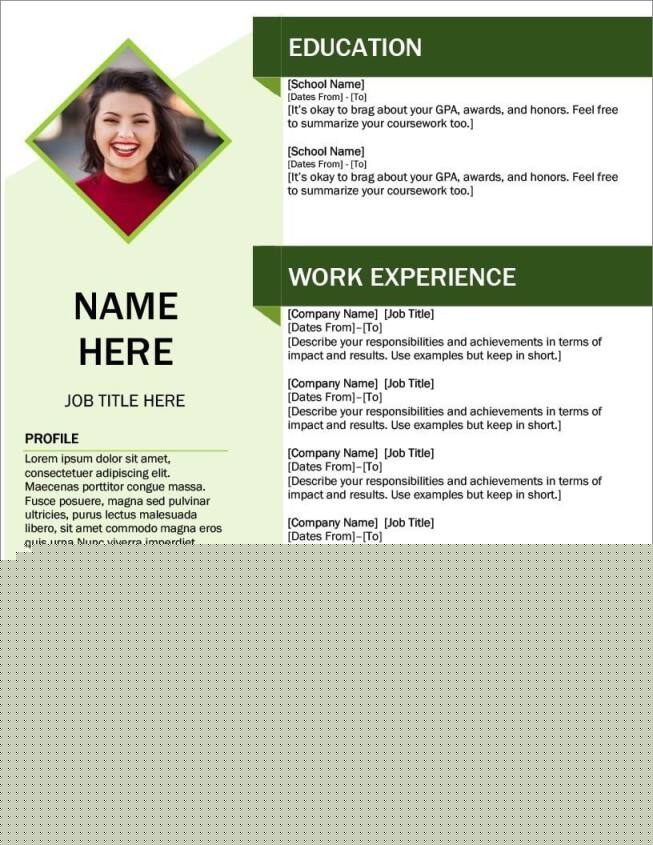 Explore the Benefits of Microsoft Word New Resume Templates for Your Job Search