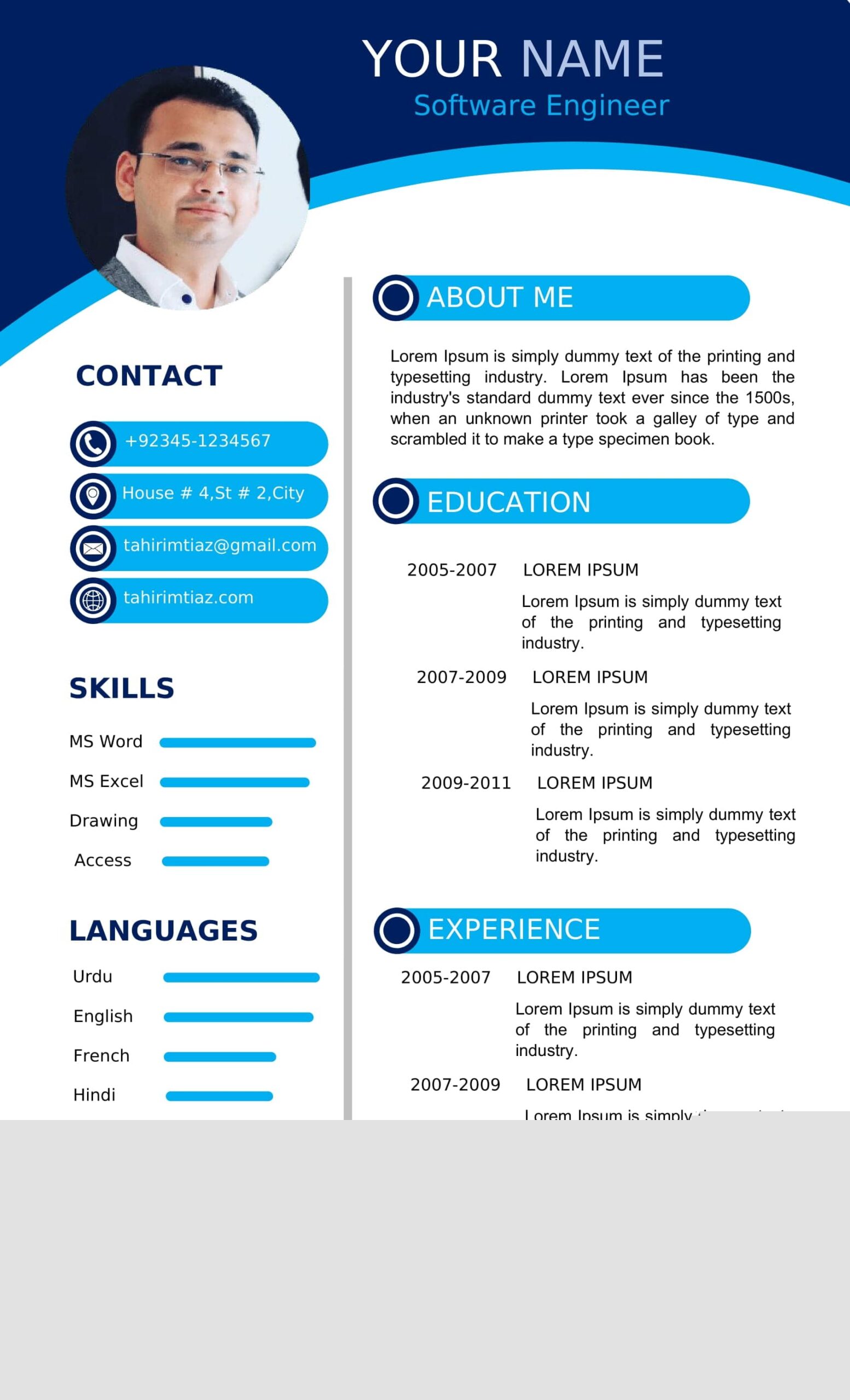 Crafting Success: Your Ultimate Guide to Microsoft Word Resume Template English