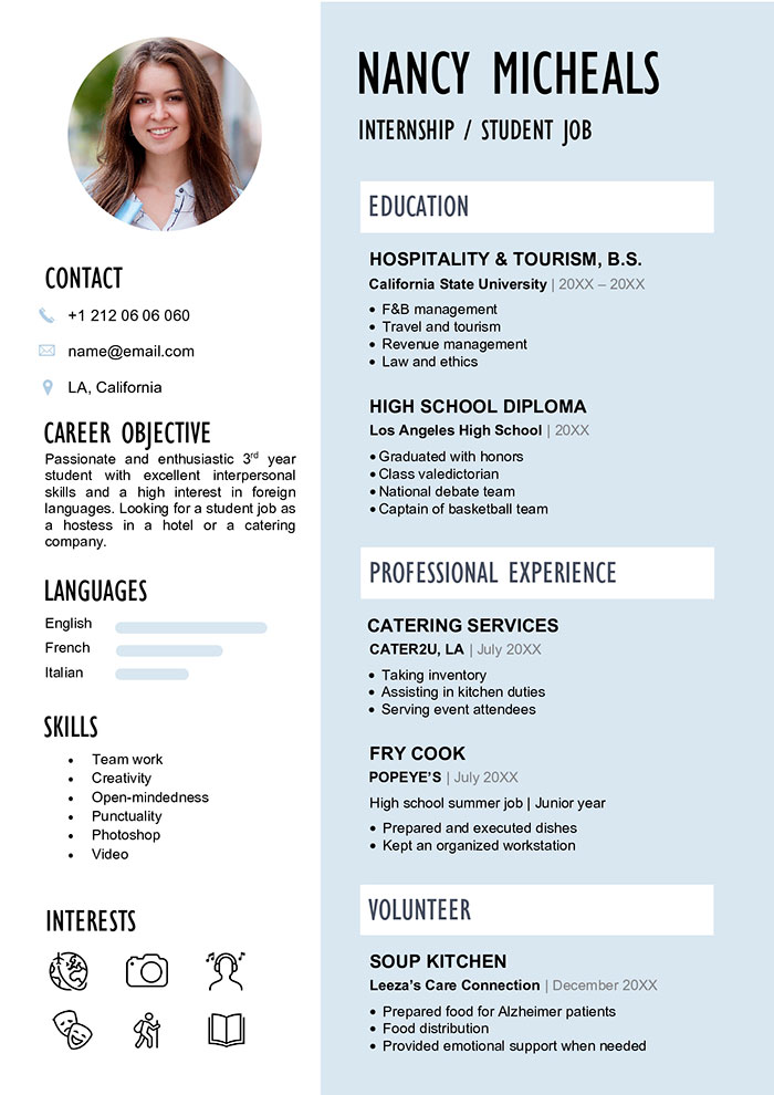 Discover the Best Microsoft Word Resume Templates For College Students to Land Your Dream Job