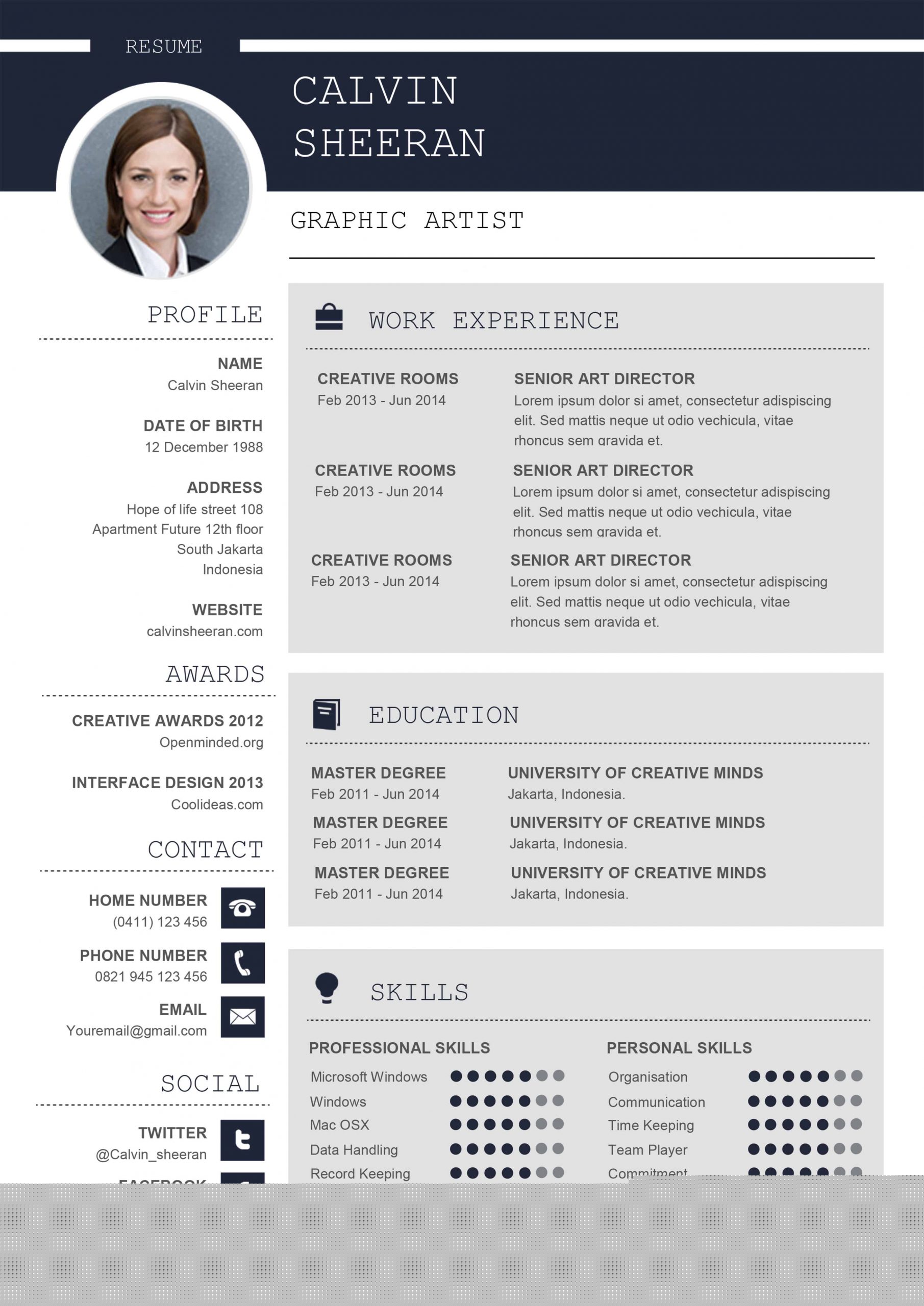 Crafting the Perfect Modeling Resume: A Comprehensive Guide to Using the Modeling Resume Template Microsoft Word