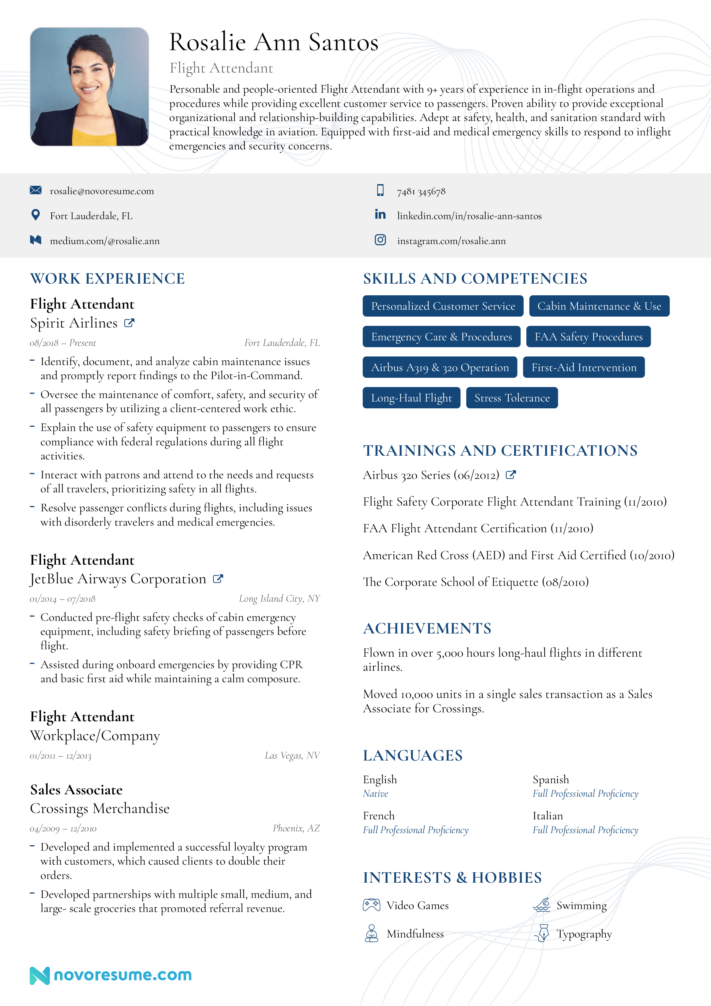 A Comprehensive Guide to Crafting an Impressive Non Chronological Resume Example
