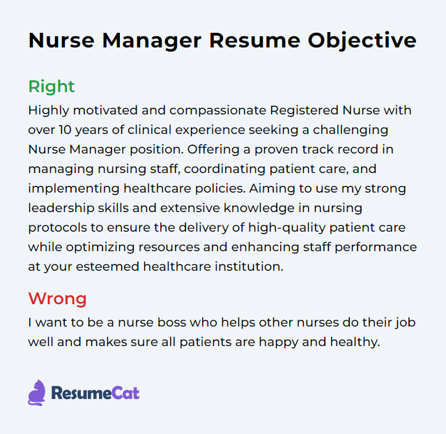 Crafting the Perfect Nurse Manager Resume Objective: Tips and Examples