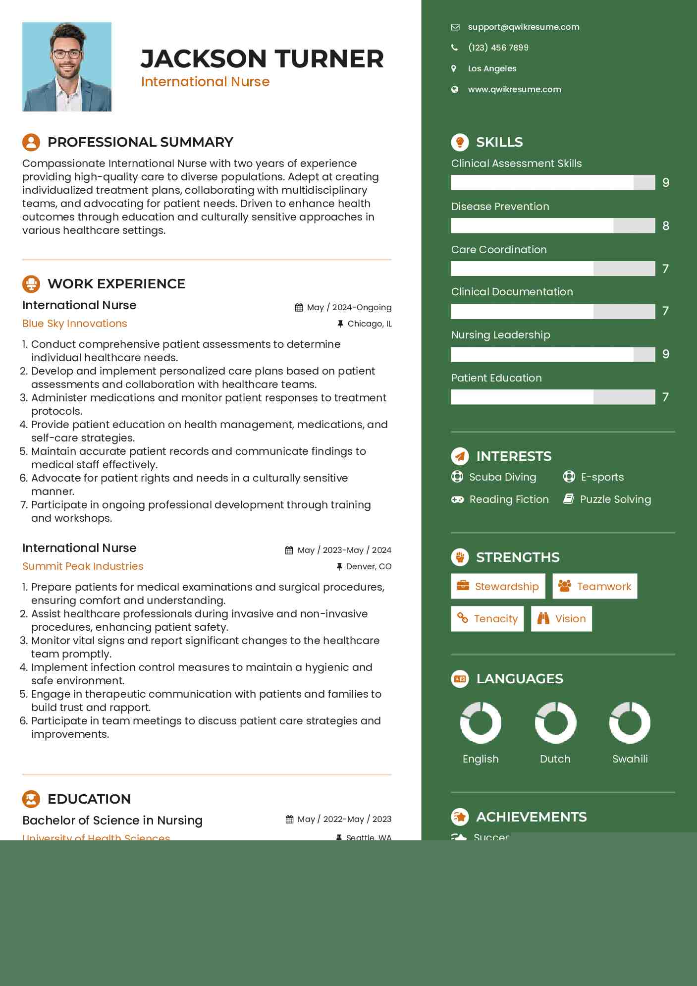 Crafting the Perfect Nurse Resume For Abroad: Tips and Strategies for International Opportunities