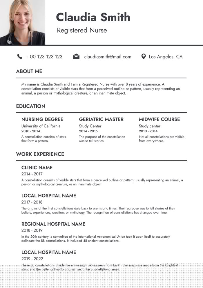 Nurse Resume Format Download: Your Guide to Crafting the Perfect Nursing CV