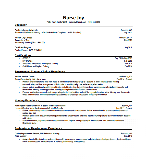 Crafting a Standout Nurse Resume: Tips for Using Microsoft Word