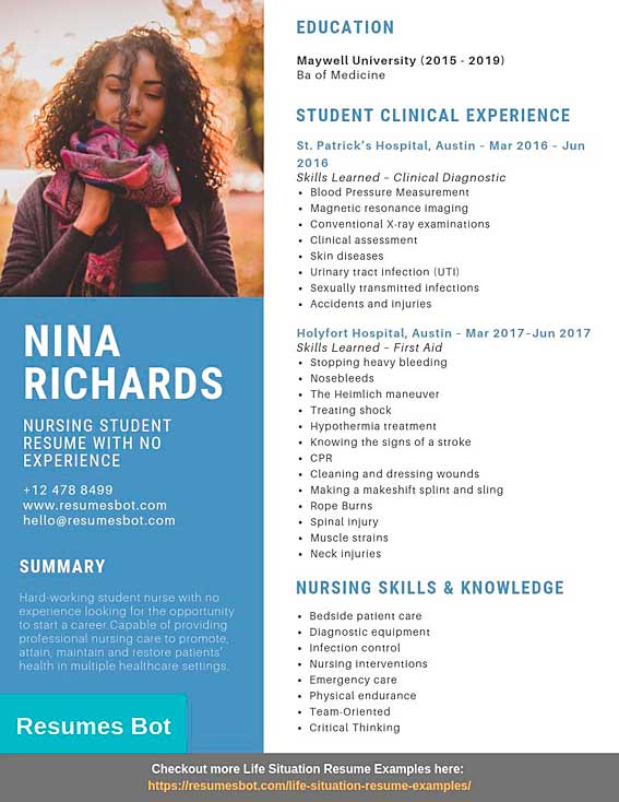 Nurse Resume No Work Experience: Crafting the Perfect Application to Land Your First Job