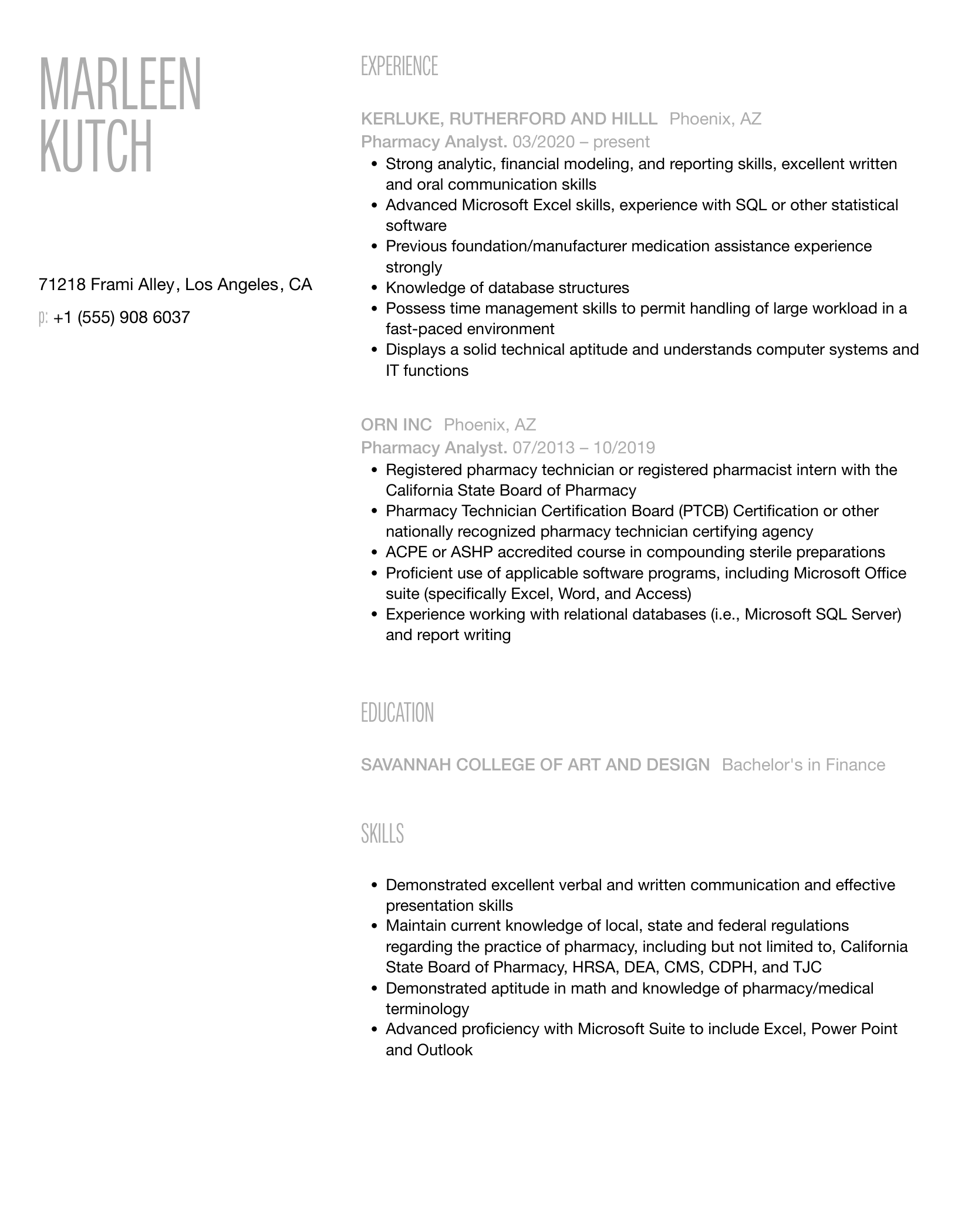 Essential Tips for Crafting an Impressive Pharmacy Data Analyst Resume