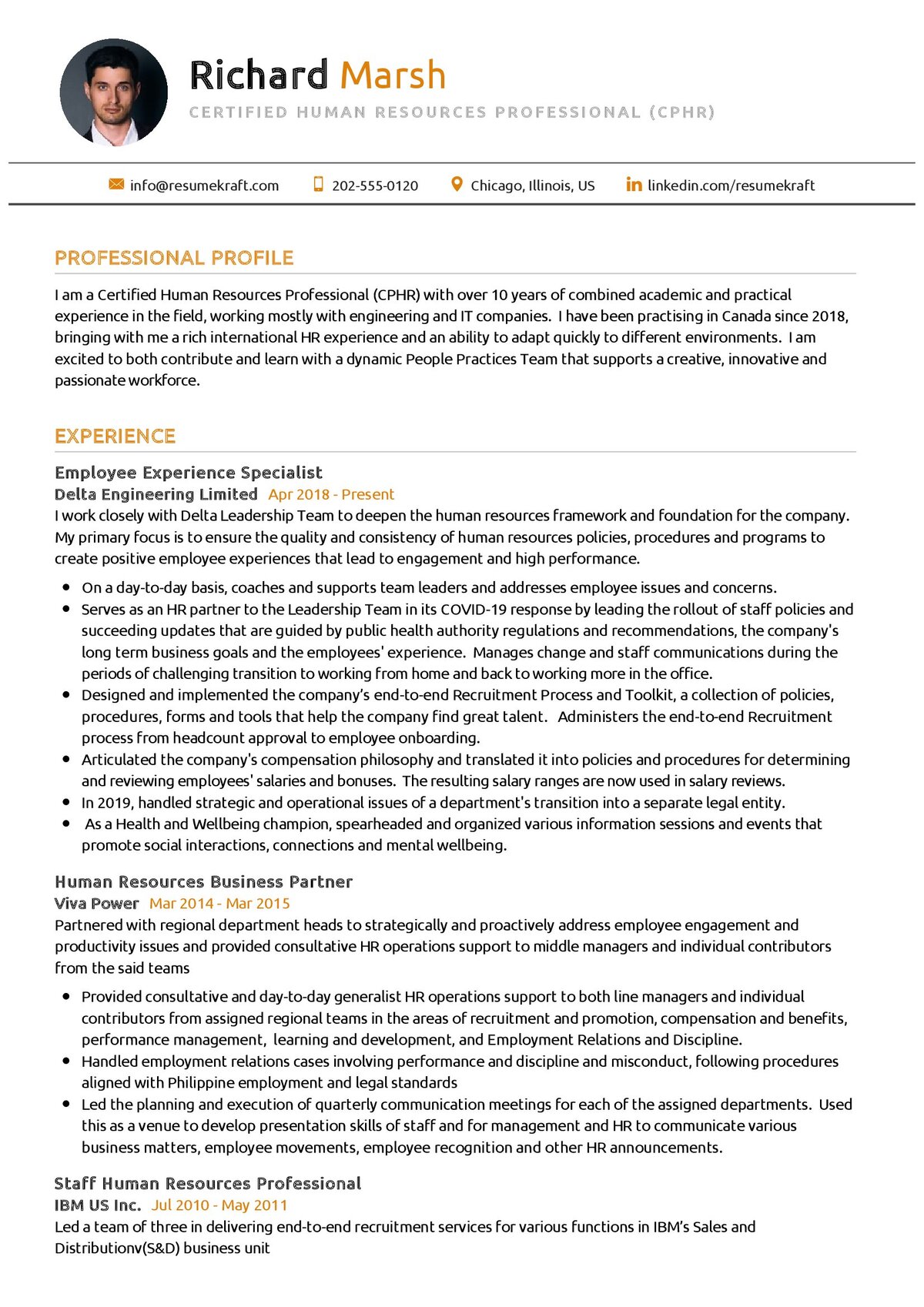 Essential Guide to Crafting a Professional Resume Format For HR