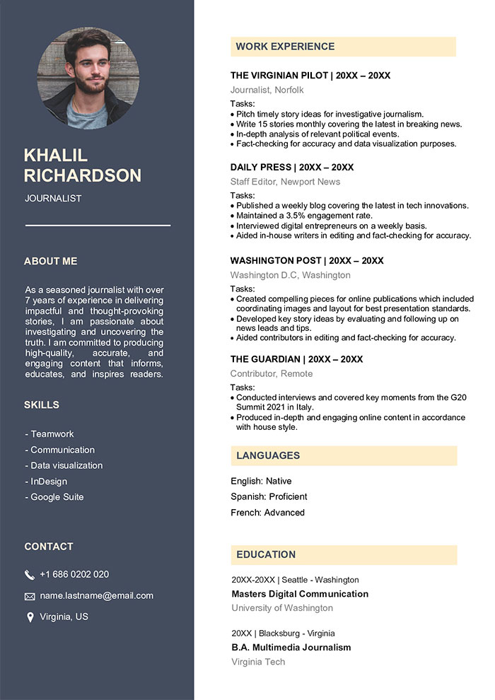 Elevate Your Job Search with Professional Resume Templates For Word