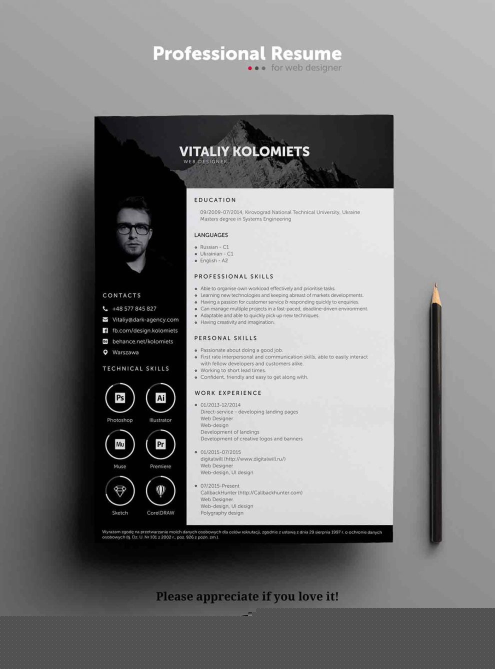 Elevate Your Job Search with Professional Resume Templates PSD