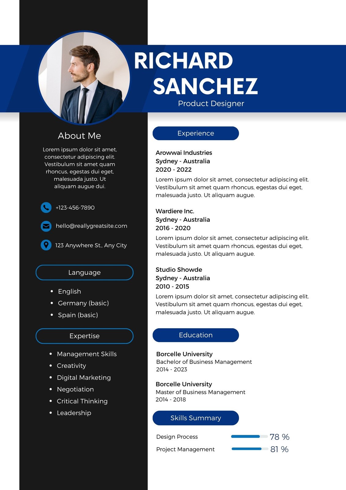 Enhance Your Job Search: Professional Resume Templates With Photo for a Lasting Impression