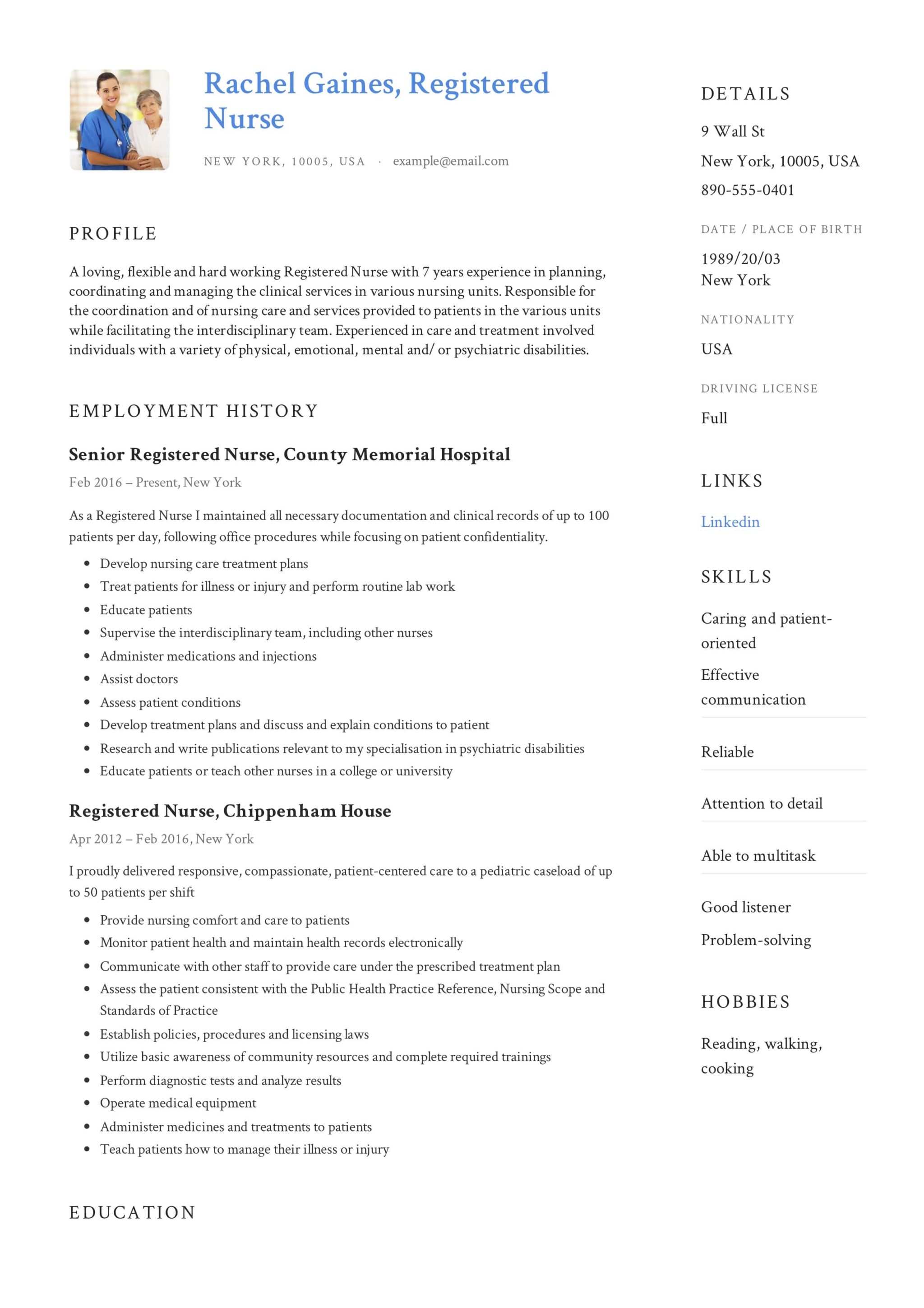 Creating an Impactful Profile Summary For Nurses Resume: Tips and Examples