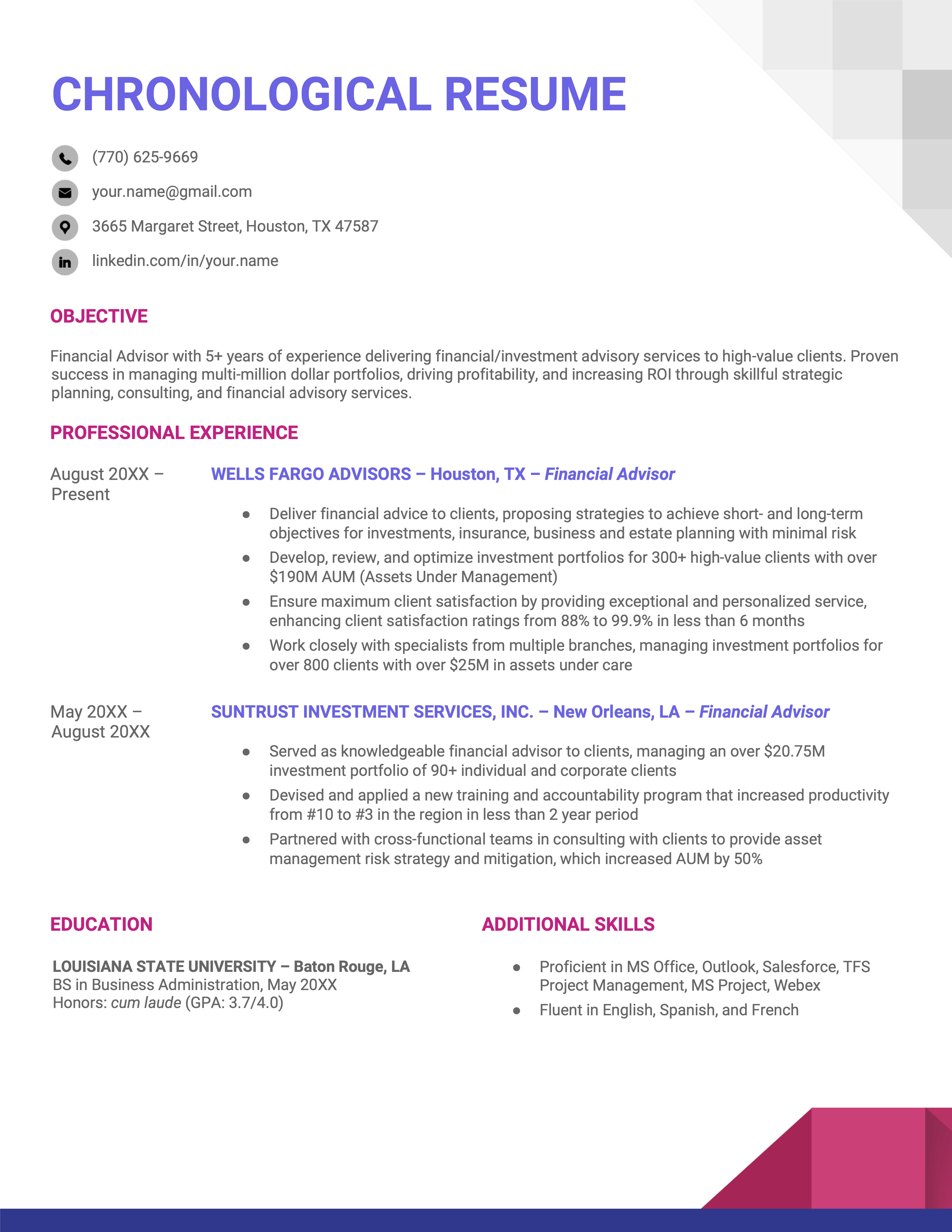 Choosing the Right Format: Resume Chronological or Relevance for Your Job Search