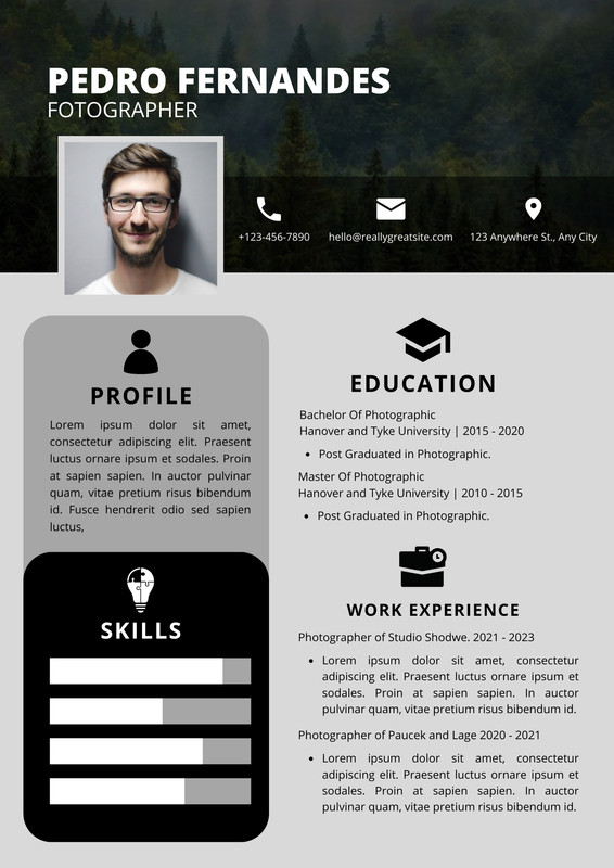 Enhance Your Job Applications with a Professional Resume Creator With Photo