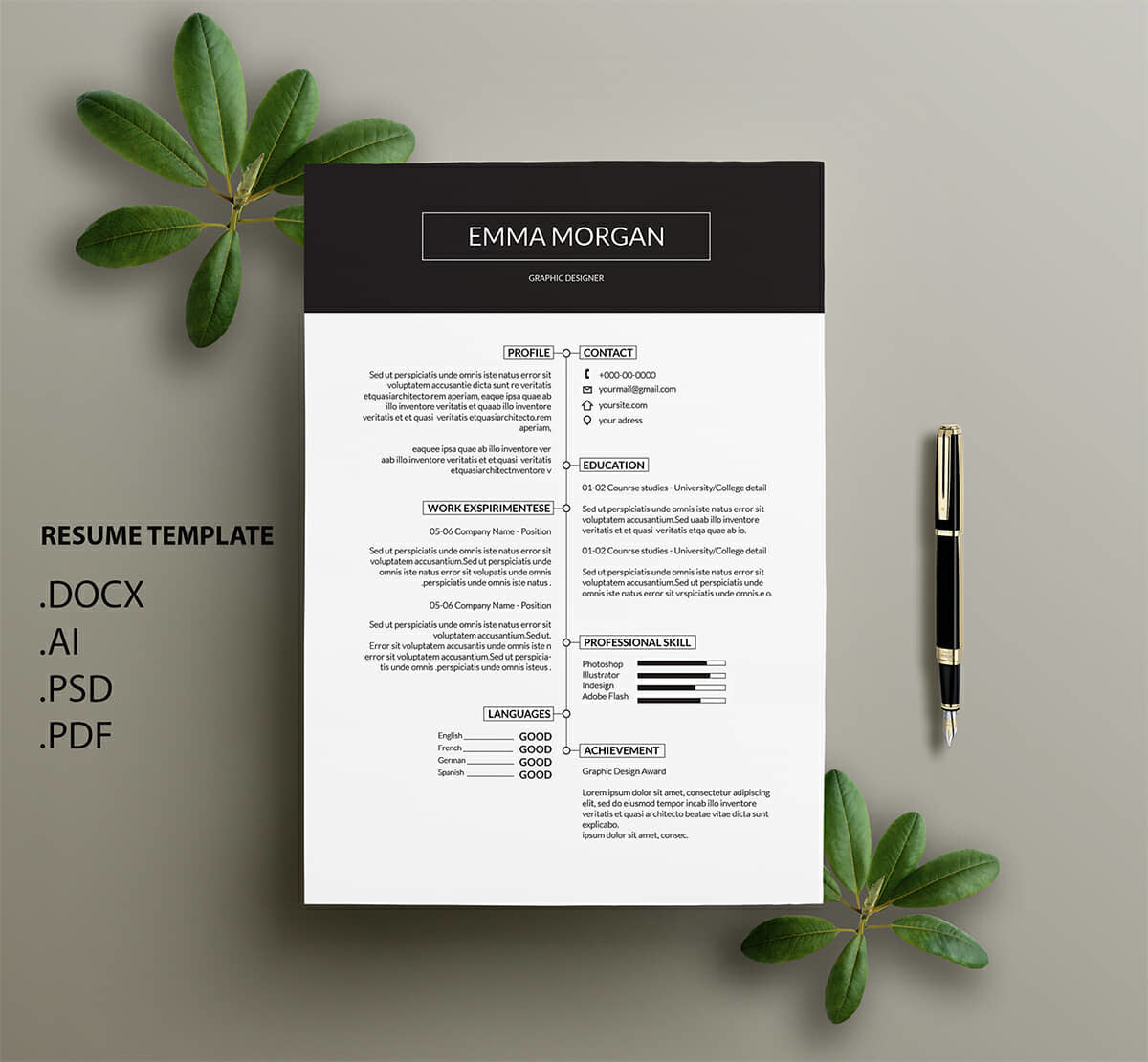 Elevate Your Job Search with Effective Resume Design Clean Techniques