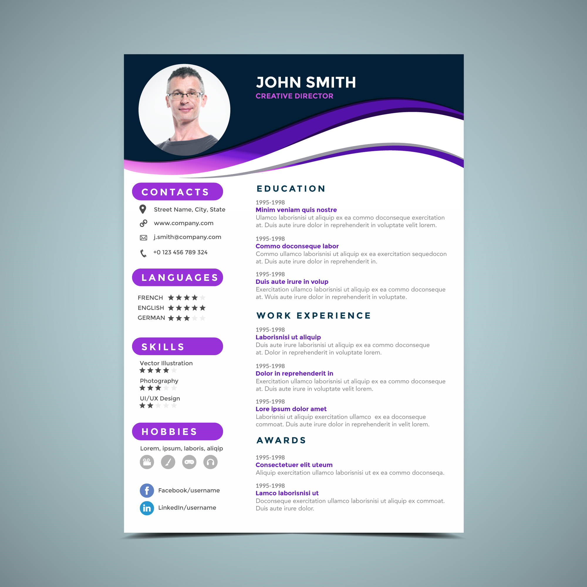 10 Stunning Resume Design Free Templates to Elevate Your Job Application
