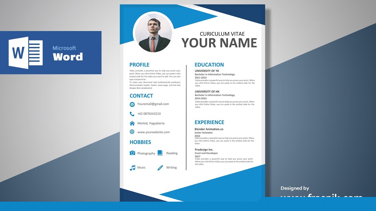 Mastering Professional Resume Design In Microsoft Word: Tips and Templates
