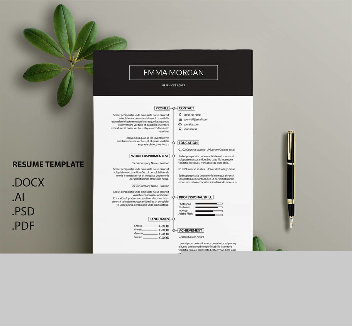 The Art of Simplicity: Mastering Resume Design Minimalist
