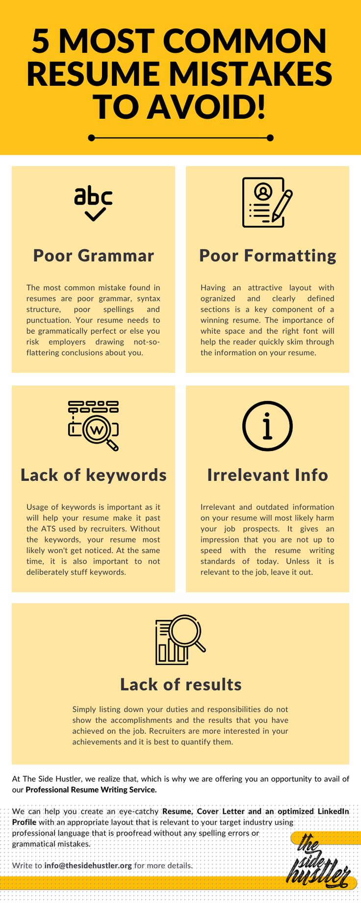 Avoid These Common Resume Design Mistakes to Stand Out