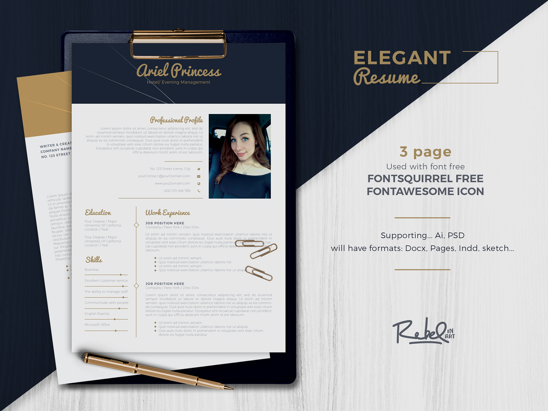Elevate Your Job Application with Resume Elegant Design