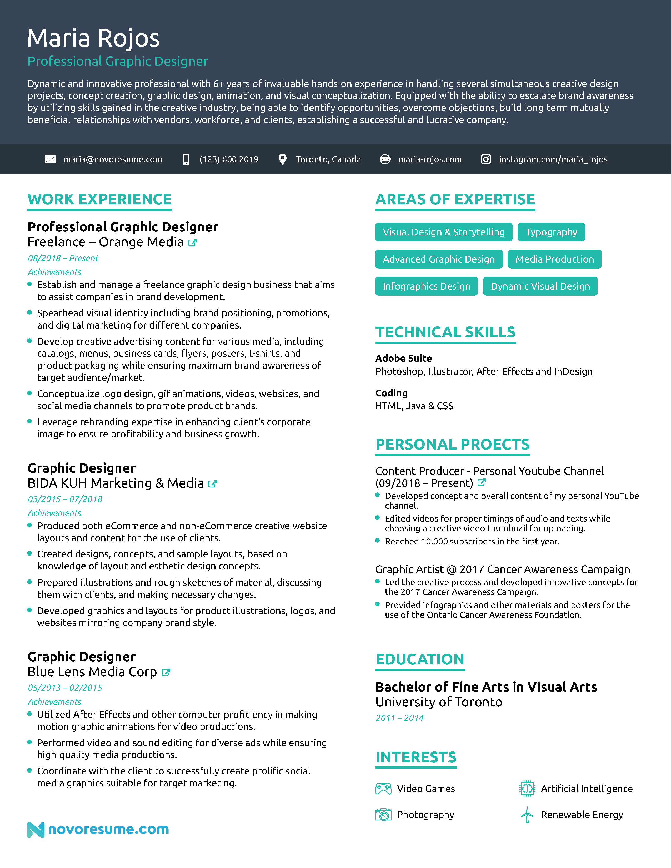 Essential Tips for Crafting a Winning Resume For Graphic Design Job