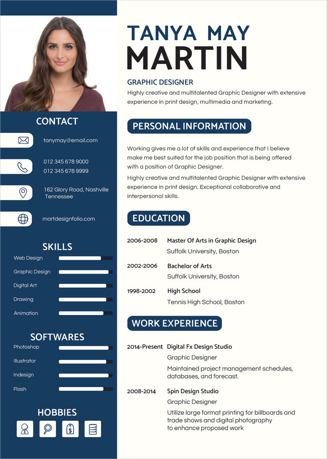 Creating a Stunning Resume Format In Word For Graphic Designer Success