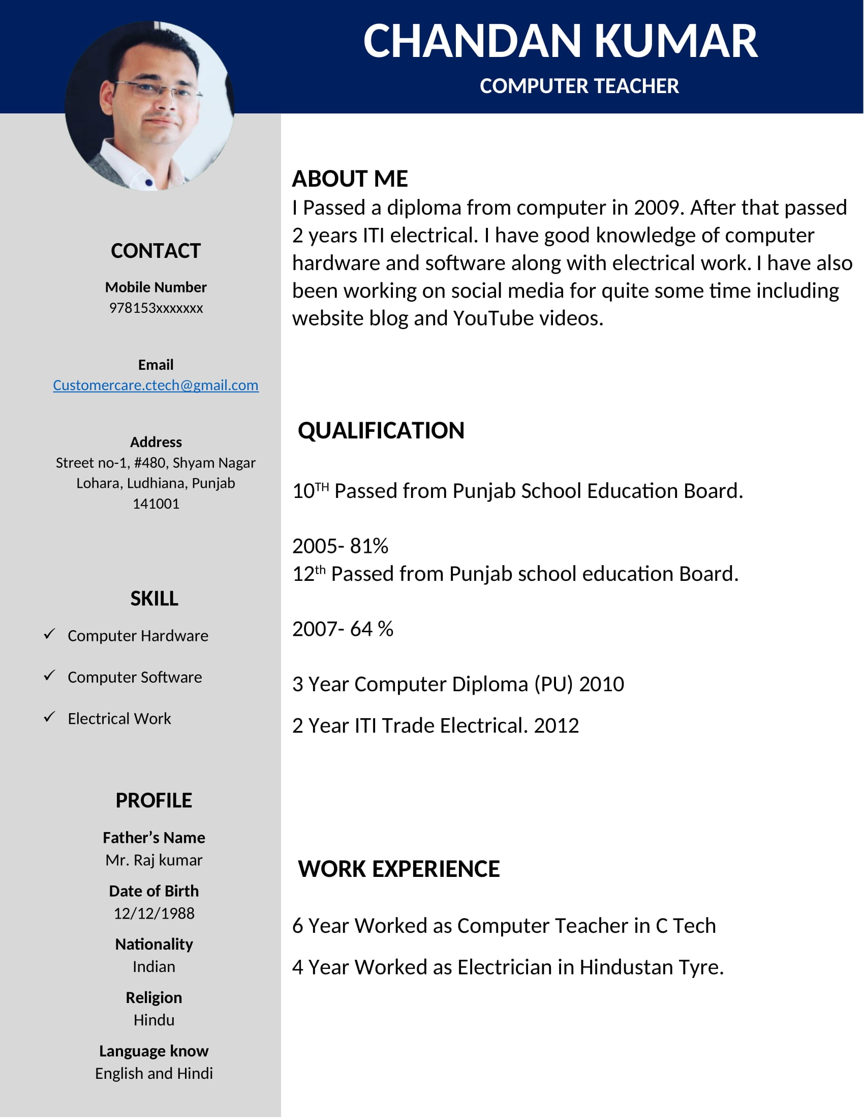 Essential Guide to Resume Format Microsoft Word File Download: Create Your Perfect CV Today