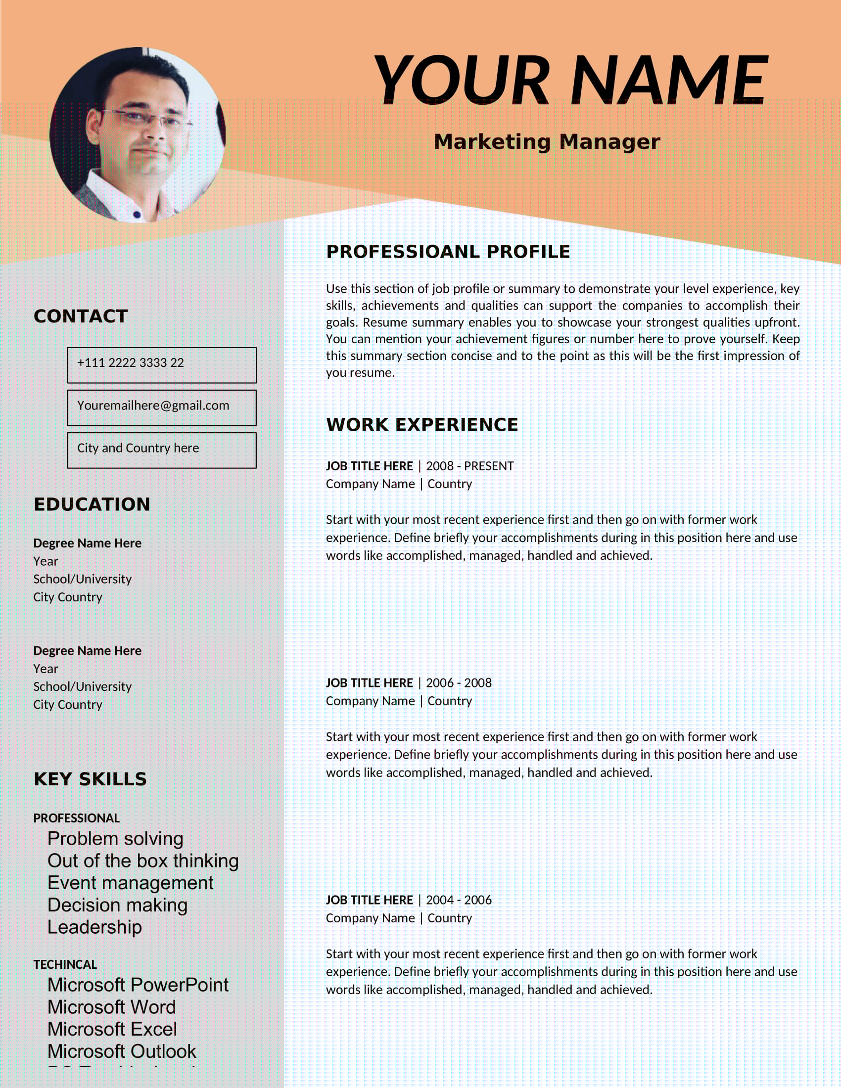 Choosing the Best Resume Format Microsoft Word File for Your Job Applications