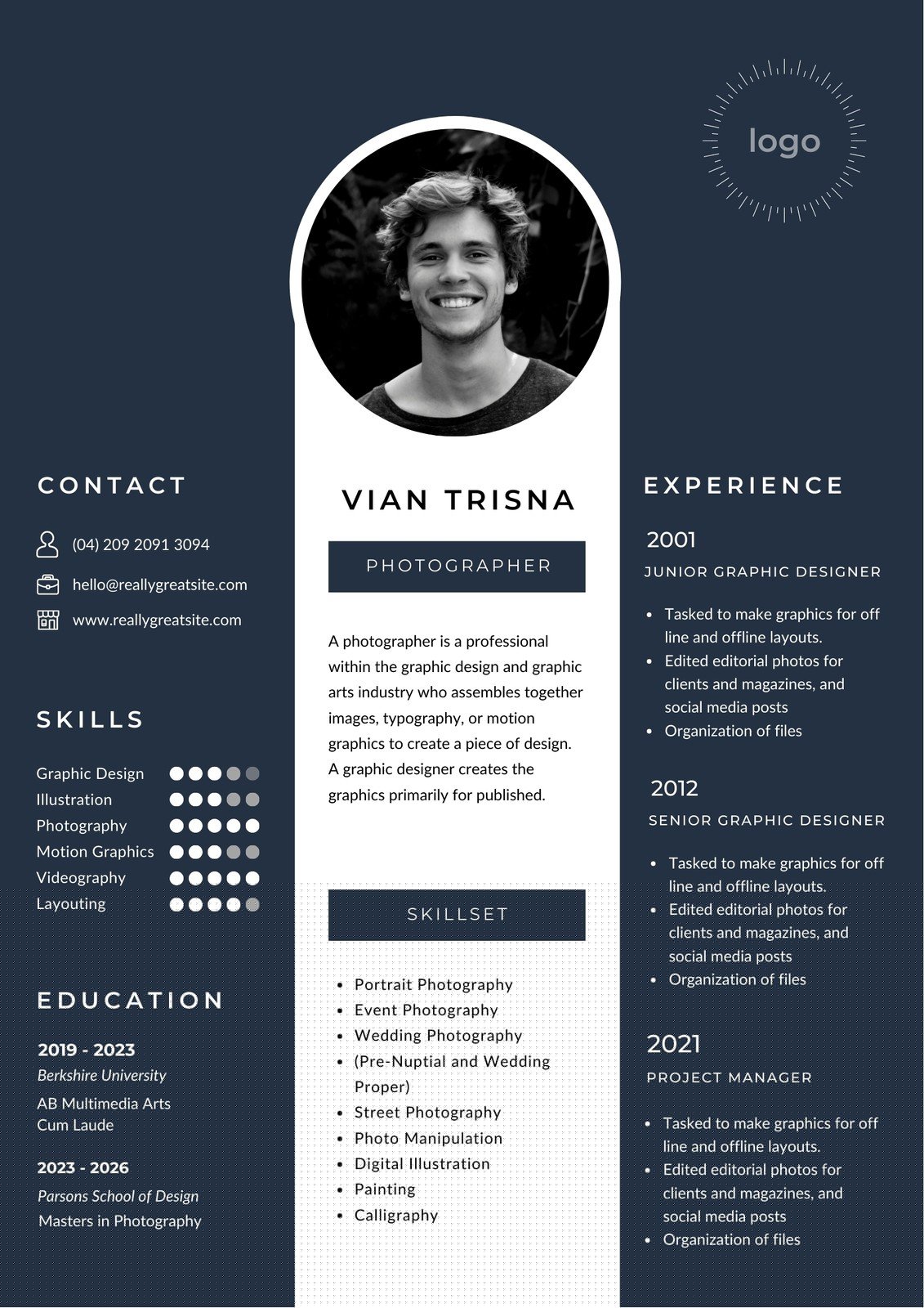 Elevate Your Job Search with Stunning Resume Graphic Design Templates