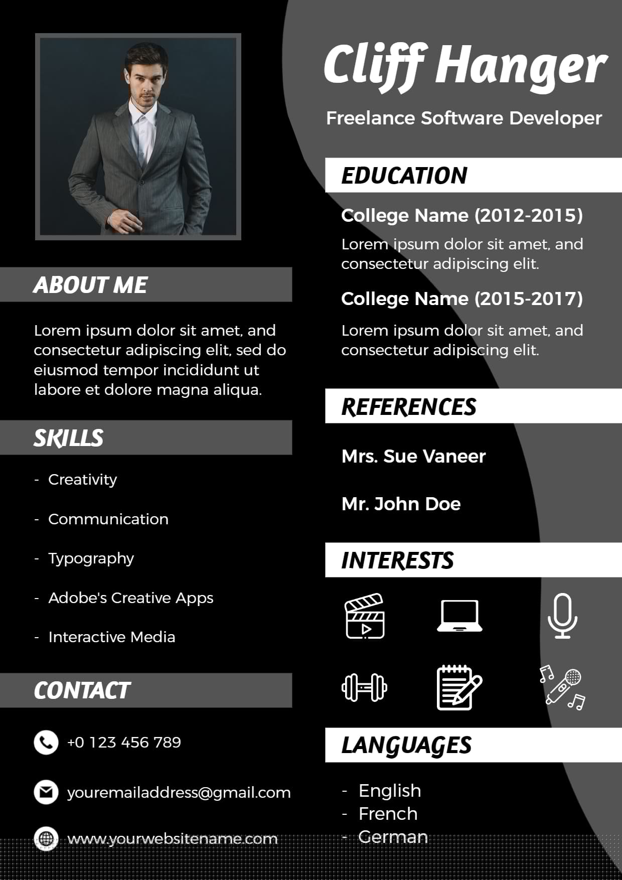 Essential Guide to Crafting the Perfect Resume Header for Freshers
