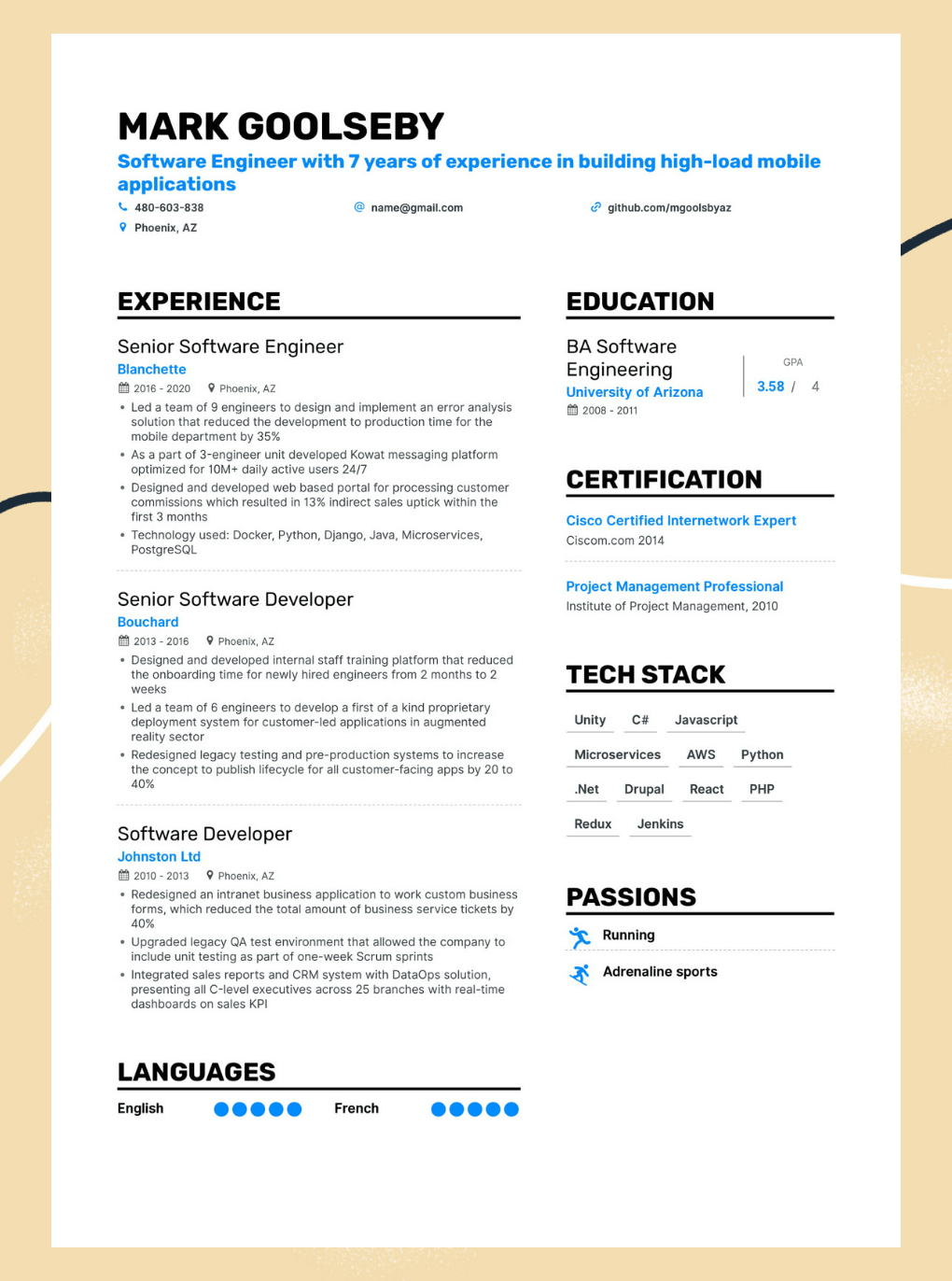 10 Creative Resume Layout Design Examples to Stand Out in Your Job Search