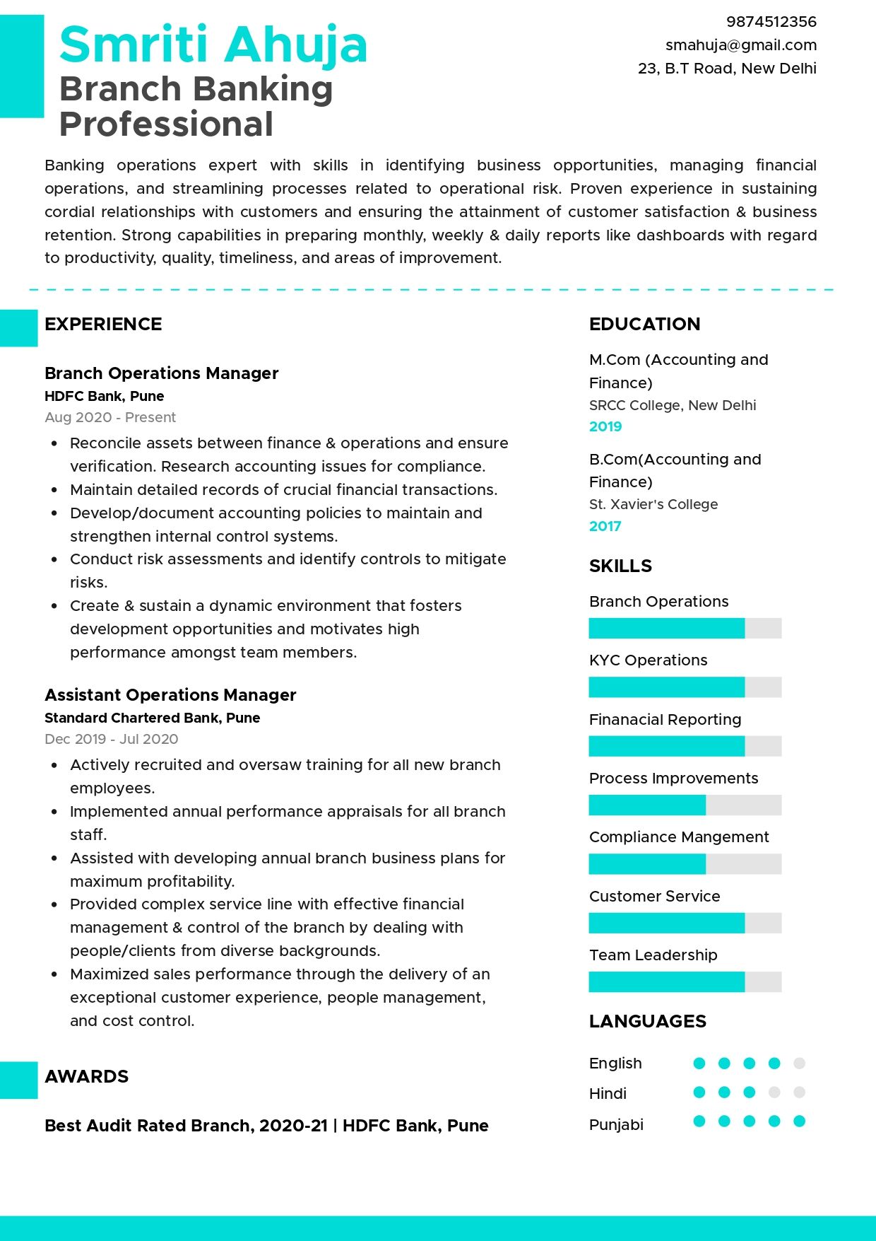 Top Resume Objective Examples Banking: Crafting the Perfect Start for Your Career