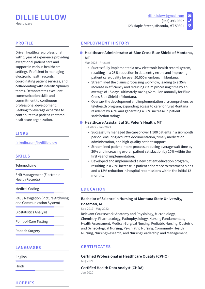 Top 10 Resume Objective Examples Medical Field to Enhance Your Job Application