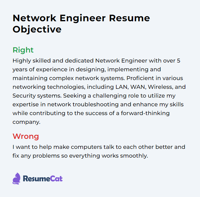 Top Resume Objective Examples Network Engineer to Enhance Your Job Application