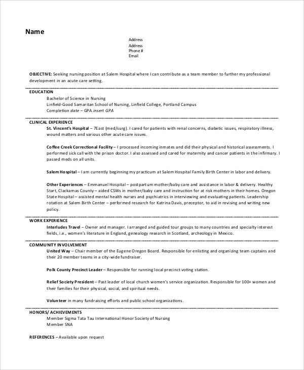 Essential Resume Objective Examples Nursing: Crafting the Perfect Introduction for Your Nursing Career