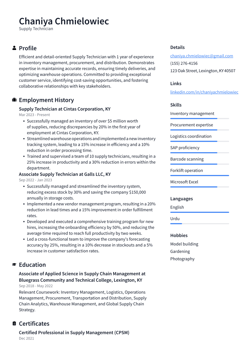 Top Resume Objective Examples Technician: Crafting the Perfect Introduction to Your Skills