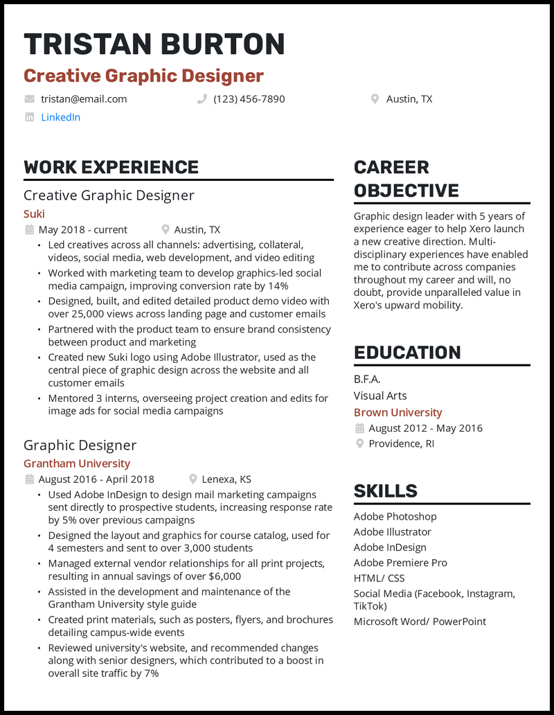 Crafting the Perfect Resume Objective For Design Job: Tips and Examples
