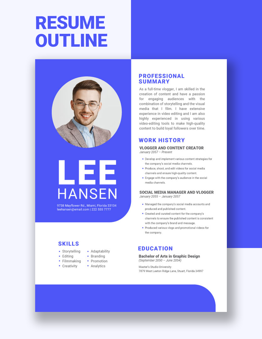 Crafting the Perfect Resume: A Comprehensive Resume Outline For Word