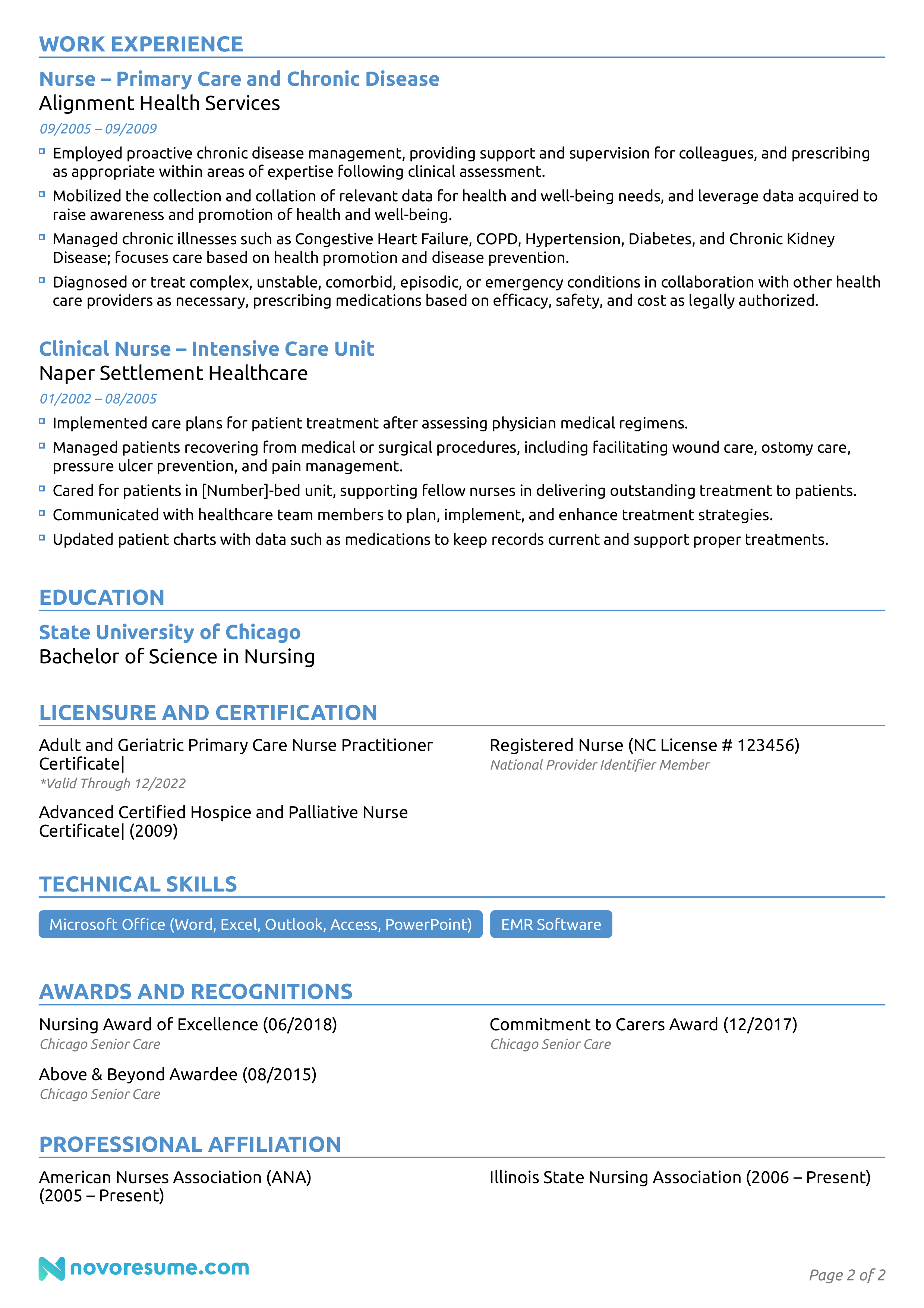 Top Resume Profile Examples For Nursing: Crafting Your Perfect Introduction