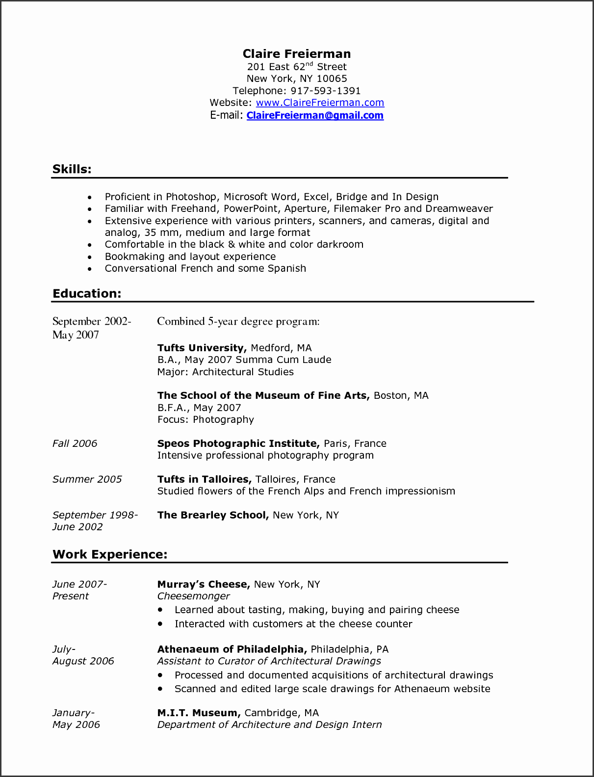 Effective Resume Samples Job Description: Crafting the Perfect Showcase for Your Skills