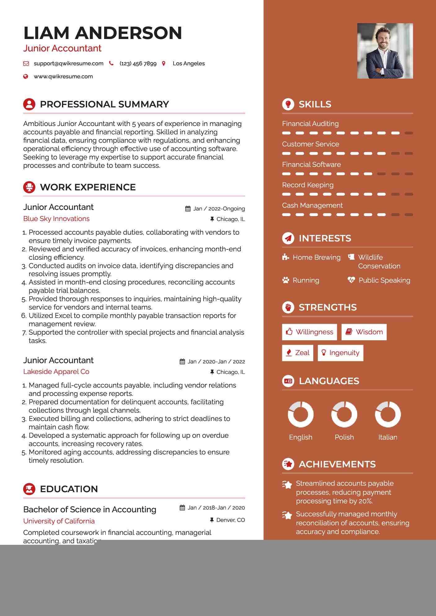 Essential Resume Samples for Junior Accountant Positions: Stand Out in Your Application