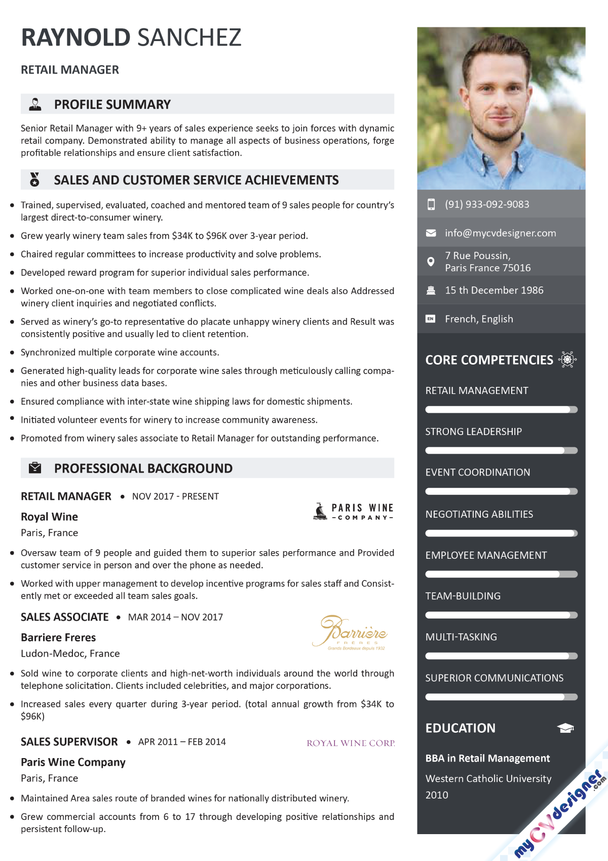 Essential Resume Samples Retail Management: Stand Out in Your Job Search