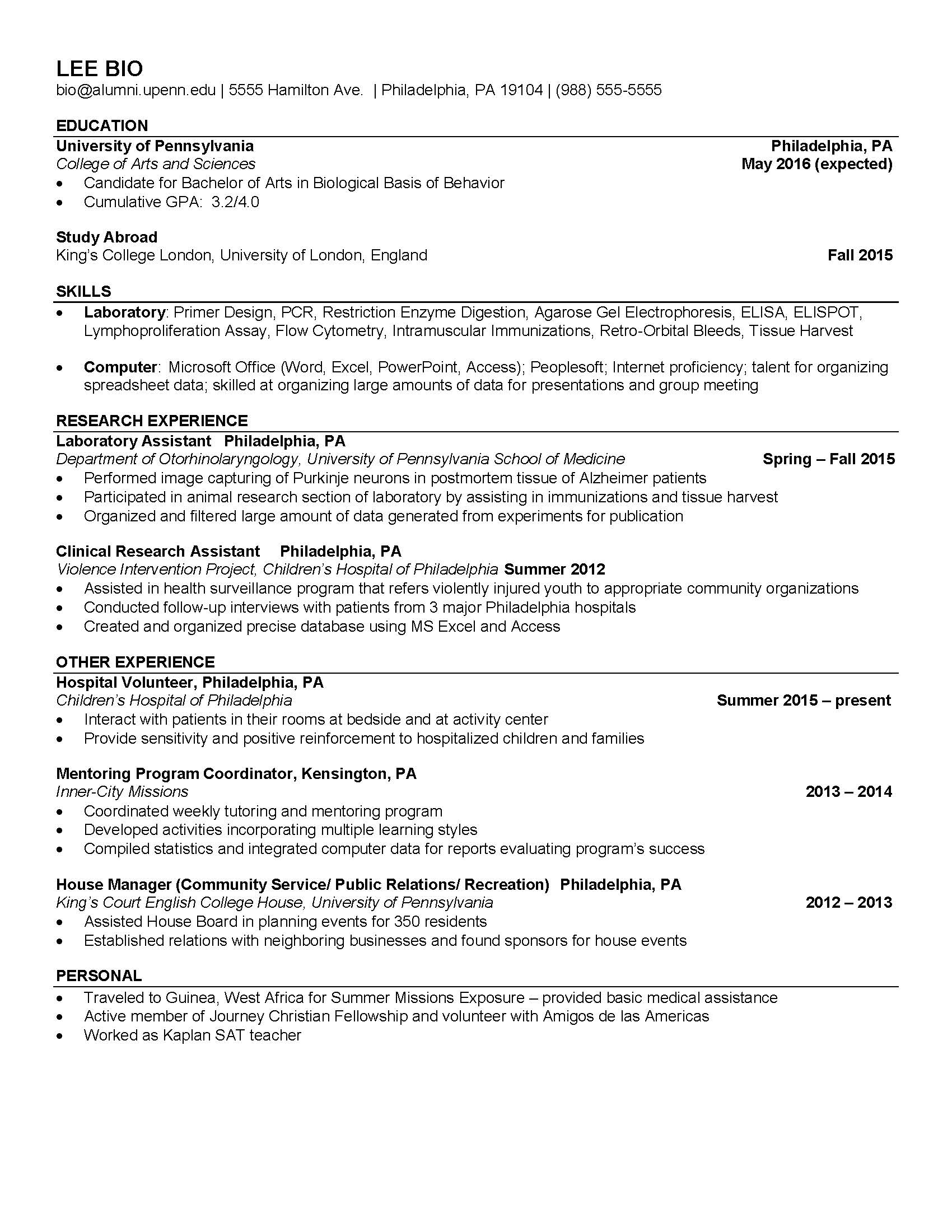 Unlock Your Career Potential: Exploring Resume Samples University for Success