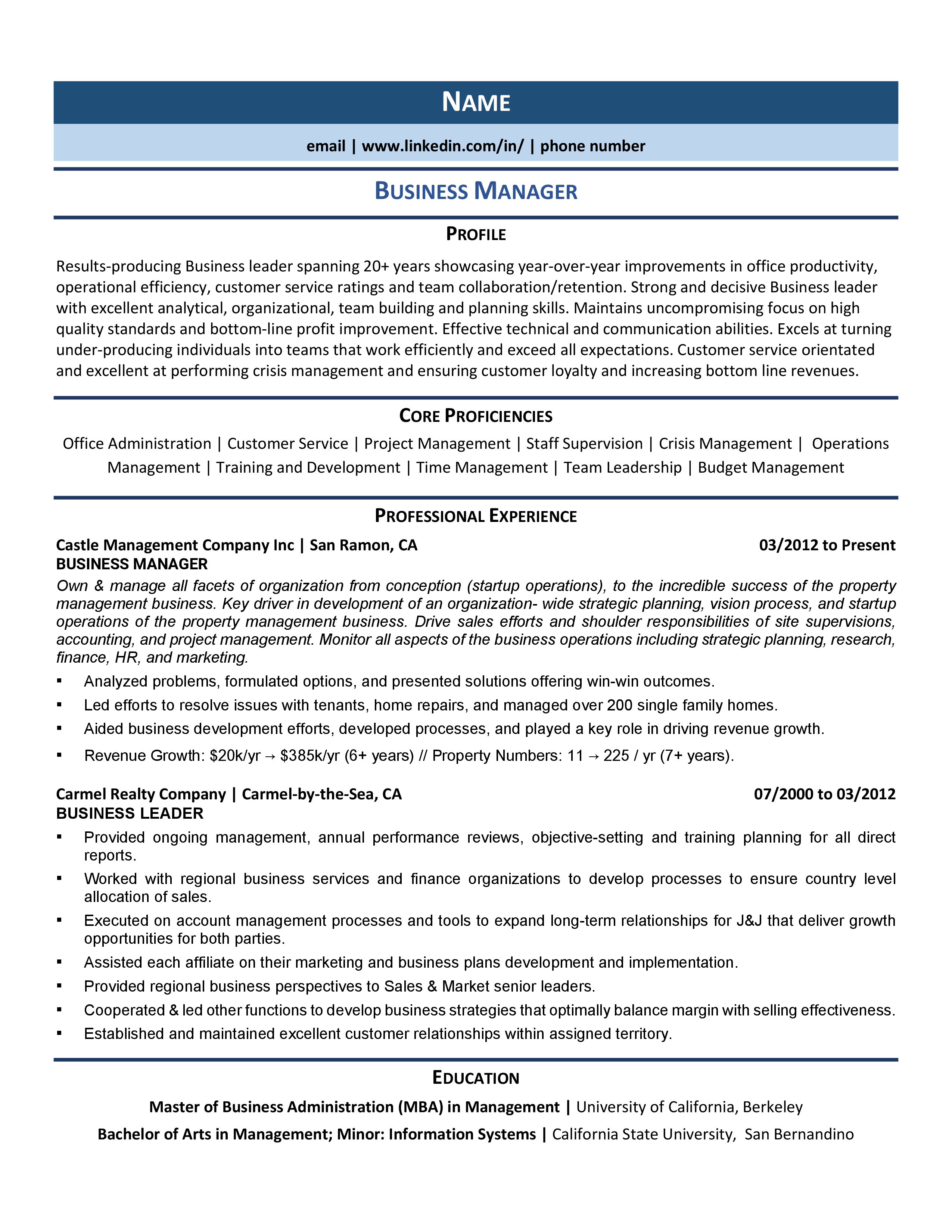 Effective Resume Summary Examples For Management: Crafting Your Path to Leadership