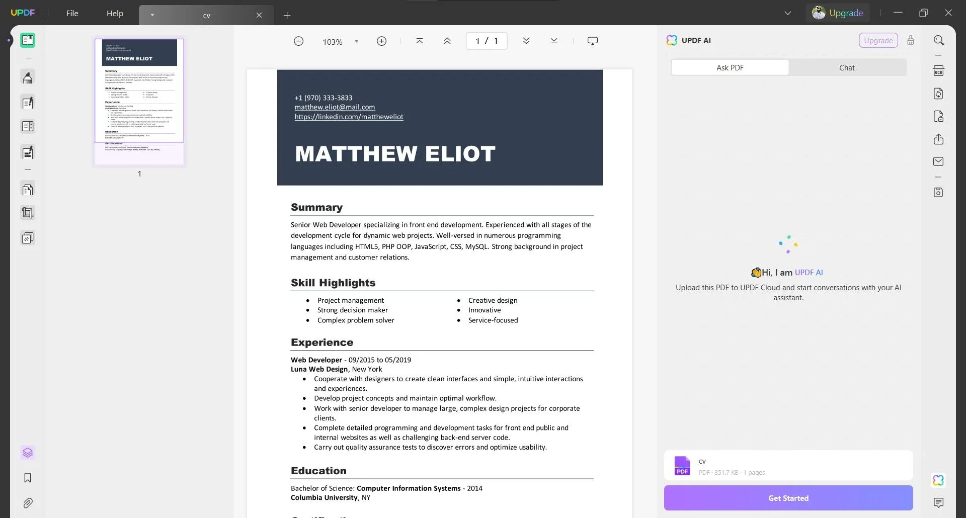 Boost Your Job Search with a Powerful Resume Summary Generator