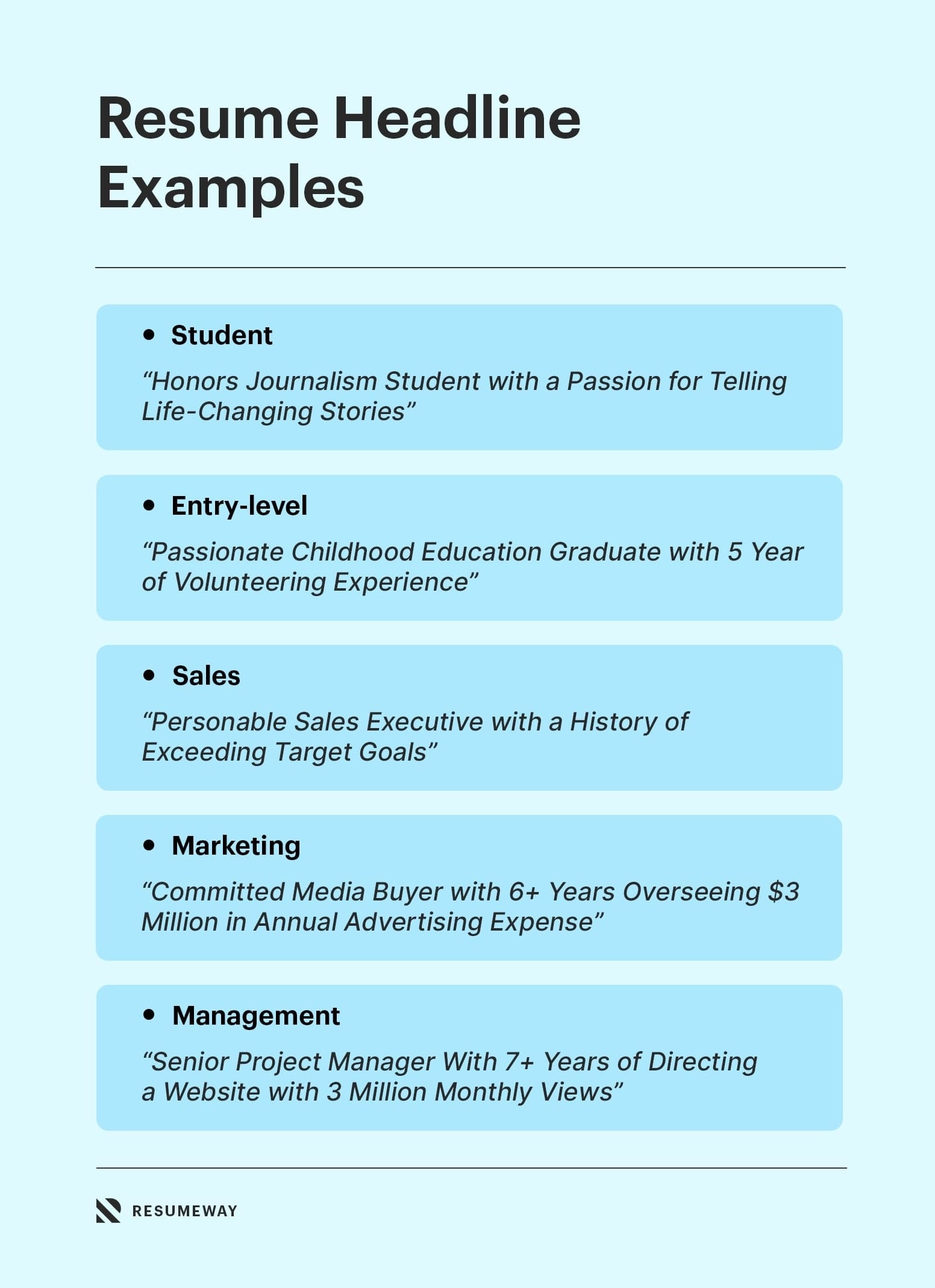 Crafting the Perfect Resume Summary Headline Example: A Guide to Stand Out