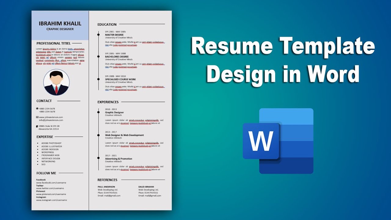 Discovering the Best Resume Template Microsoft Word: A Comprehensive Guide on YouTube