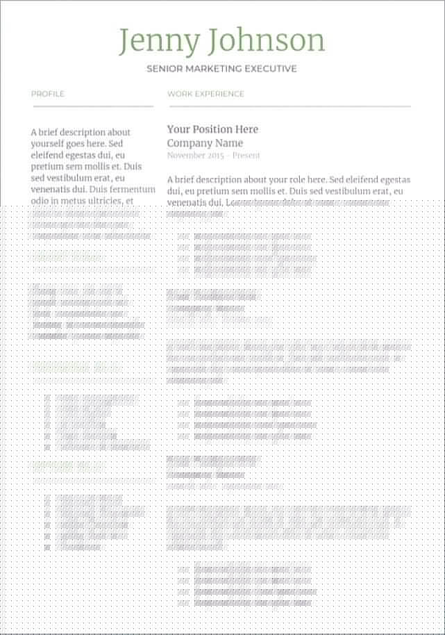 Elevate Your Job Search: Discover the Perfect Resume Template On Google Docs